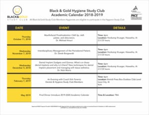 Black and Gold Study Club