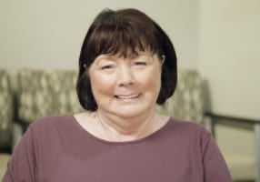 Brenda the dental implant patient in Hiawatha, IA: 