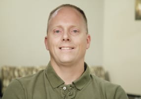Greg the dental implant patient in Hiawatha, IA: 